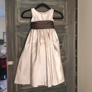 Bill Levkoff Full Length Flower Girl Dress